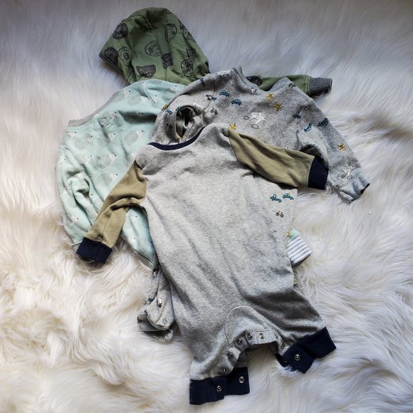 Carter's & Cloud Island Infant Onesie Bundle SZ 3 Months - Picture 3 of 13